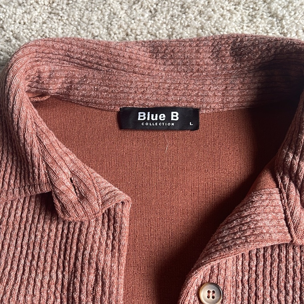 Blue B Collection Shirt Jacket - Picture 5 of 5